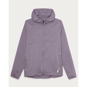 NWT Rhone Outpace Full Zip Jacket Mens XL Gray Stone Running Hooded Vent $148